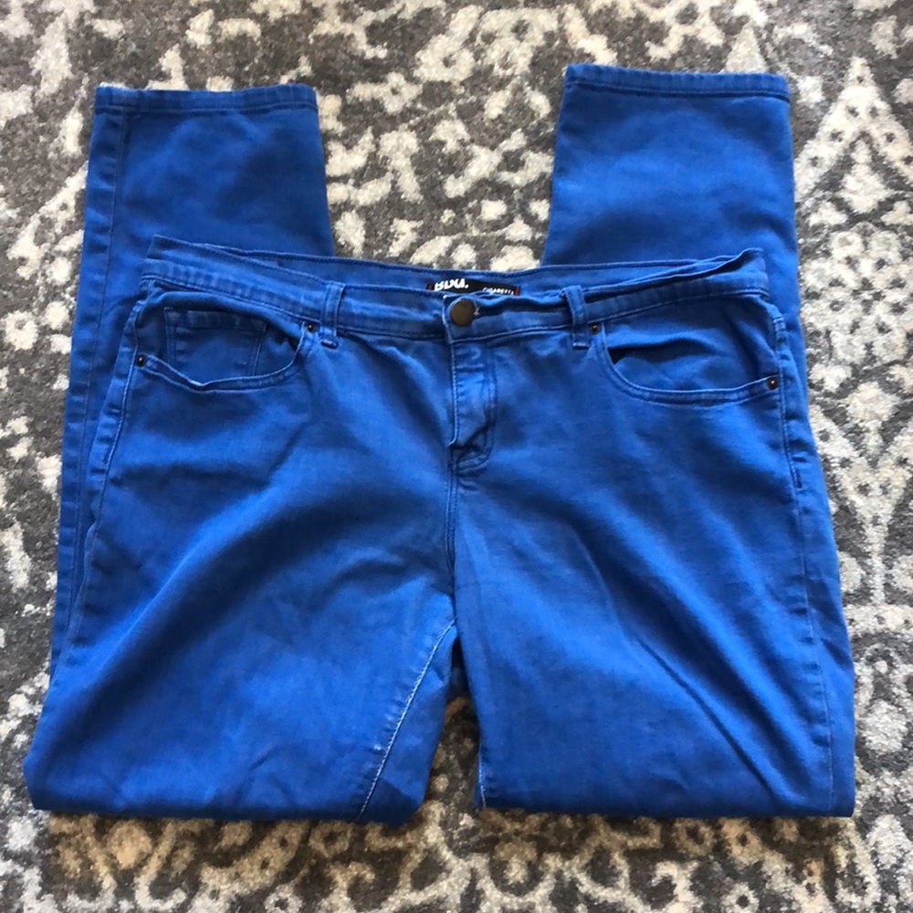 BDG Cigarette Mid-Rise Royal Blue Jeans